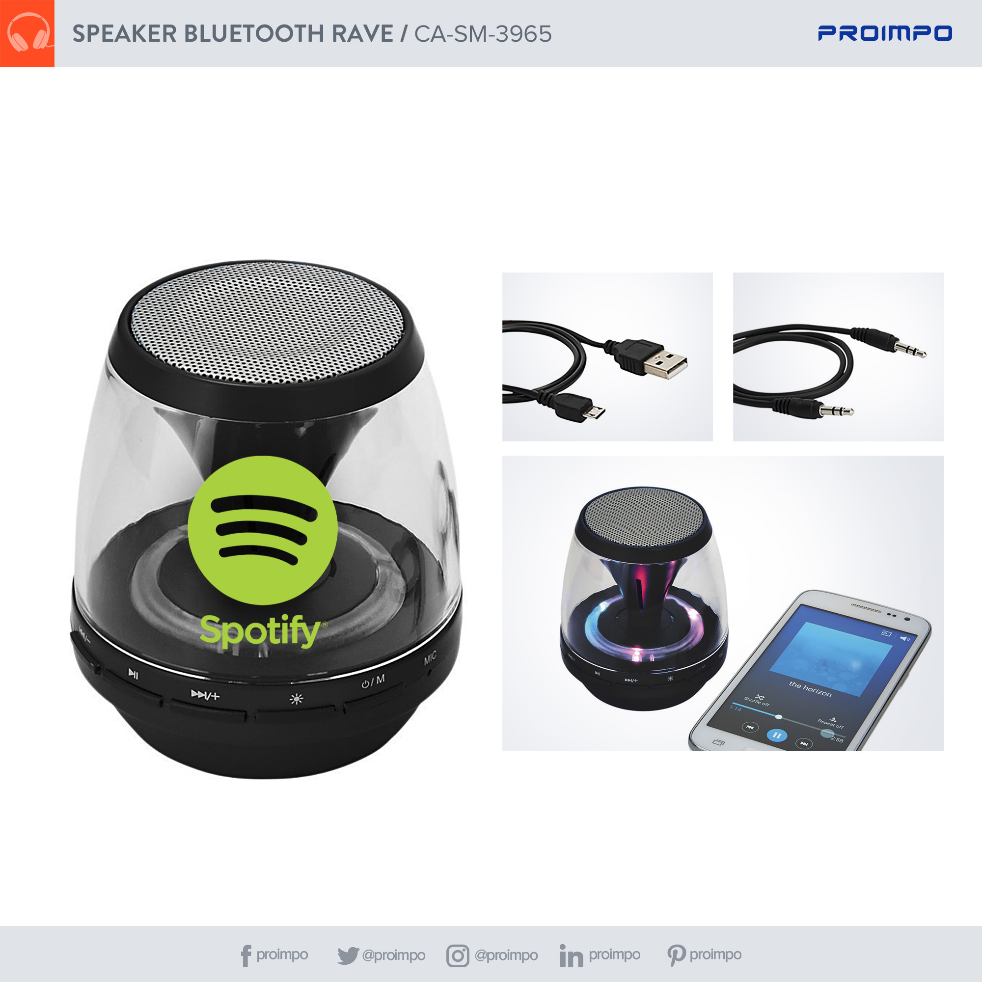 CA SM 3965 cat&aacute;logo proimpo tecnolog&iacute;a promocionales