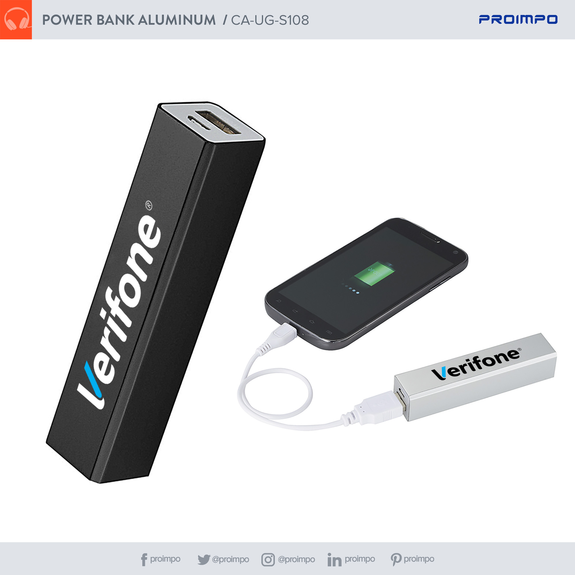 CA UG S108 cat&aacute;logo proimpo tecnolog&iacute;a promocionales