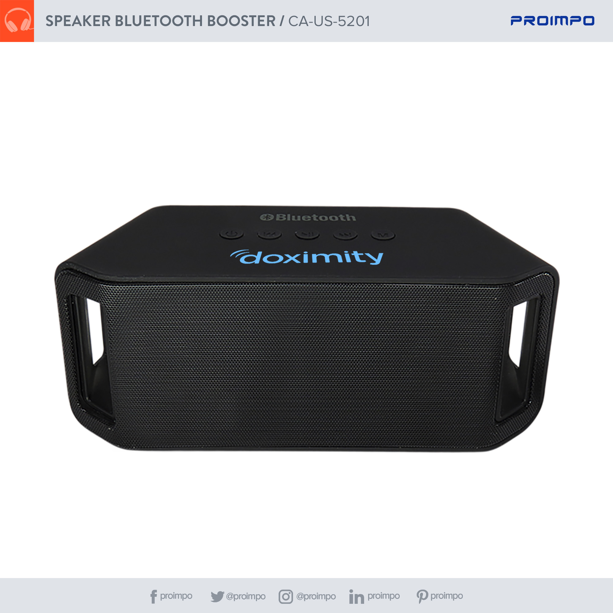 Parlante cat&aacute;logo proimpo tecnolog&iacute;a promocionales 