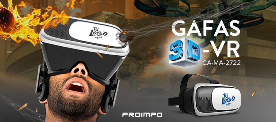 gafas VR realidad virtual. 