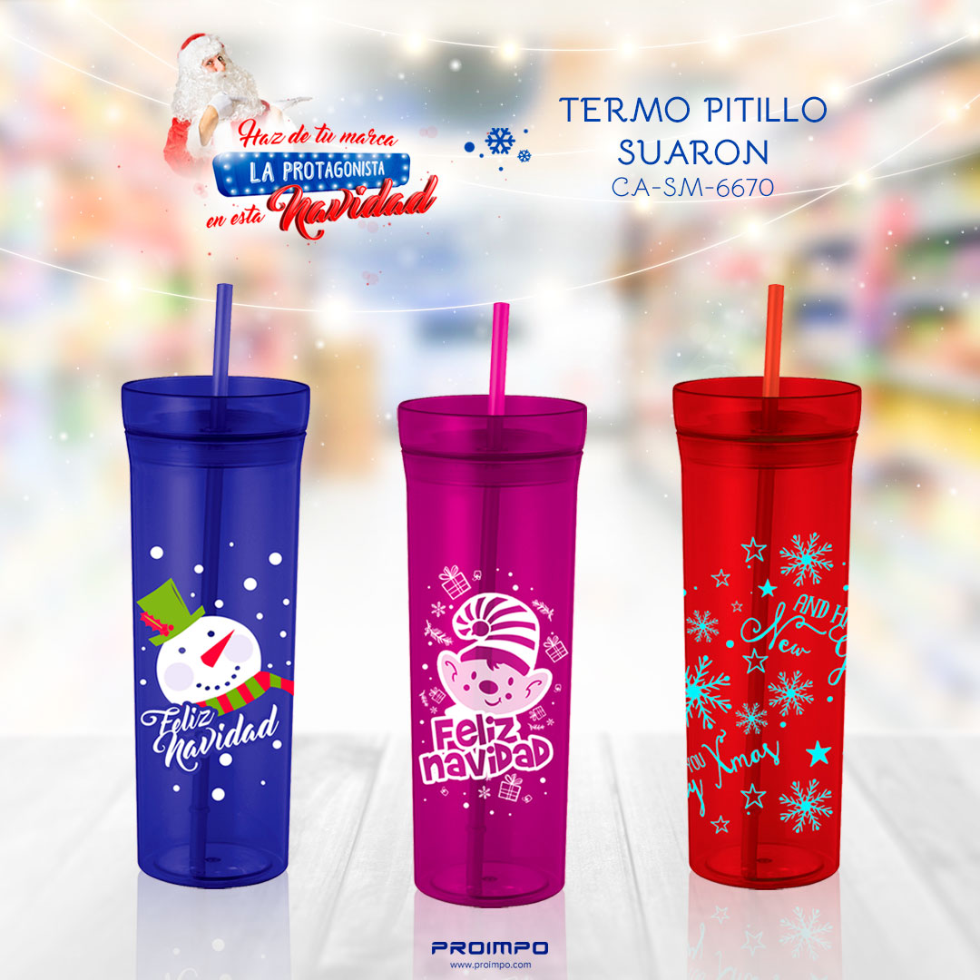 TERMO pitillo Sauron promocional navidad