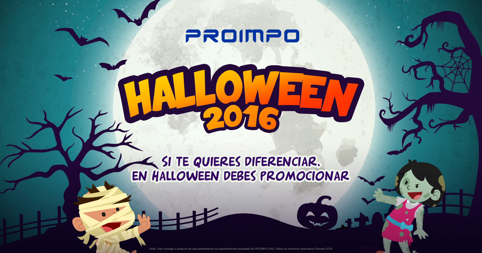 Halloween proimpo. Productos Promocionales