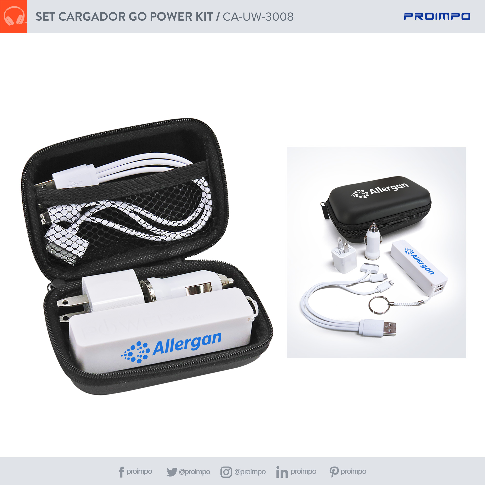 CA UW 3008 catálogo proimpo tecnología promocionales