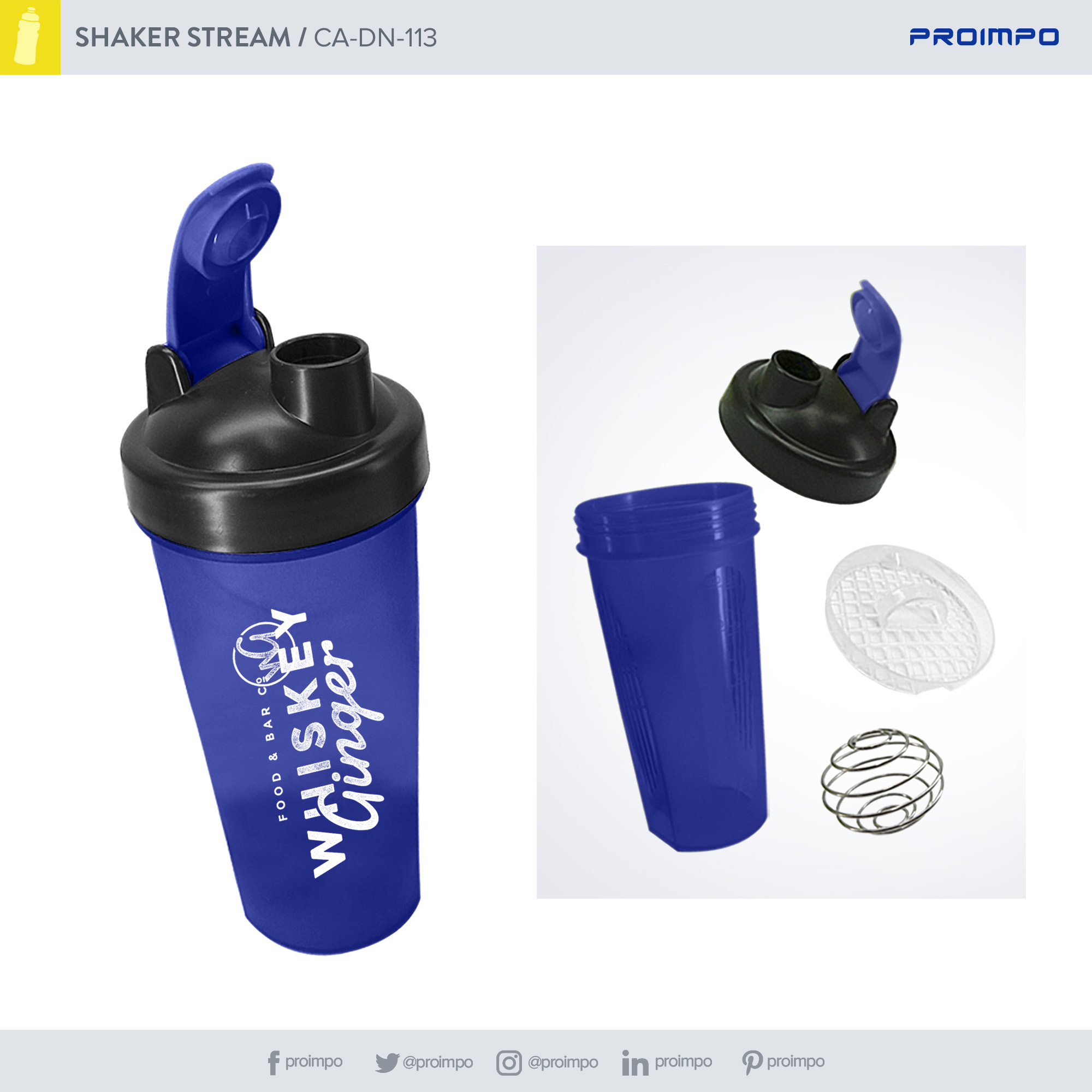 CA DN 113 Shaker Promocionales Proimpo
