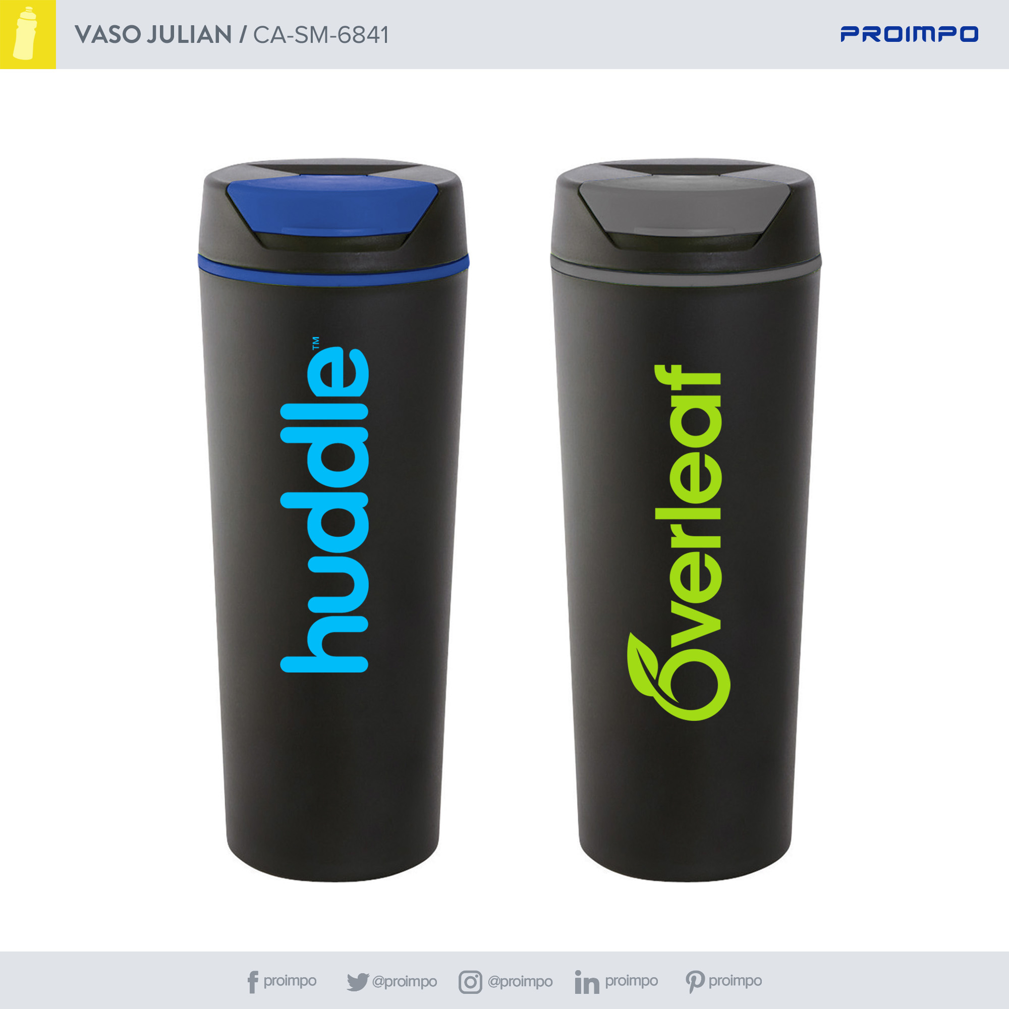 CA SM 6841 Vaso Julian Travel Promocionales Proimpo