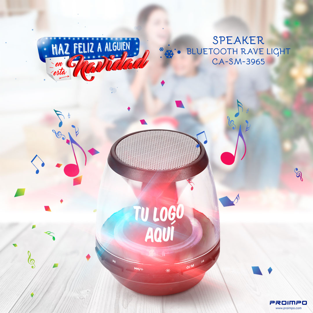 SPEAKER BLUETOOTH REGALO CORPORATIVO NAVIDAD
