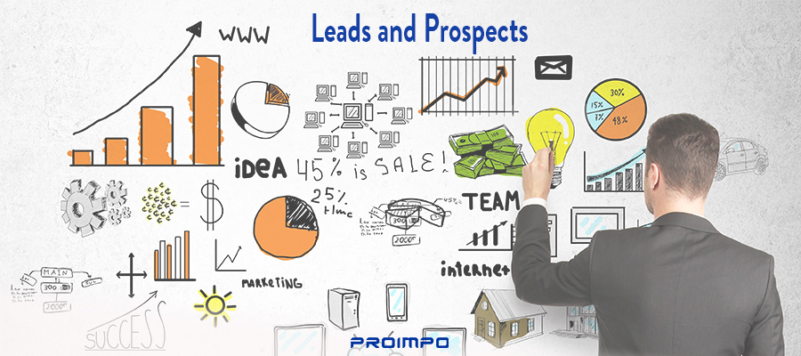 leads and prospect. Estrategias de mercadeo y ventas